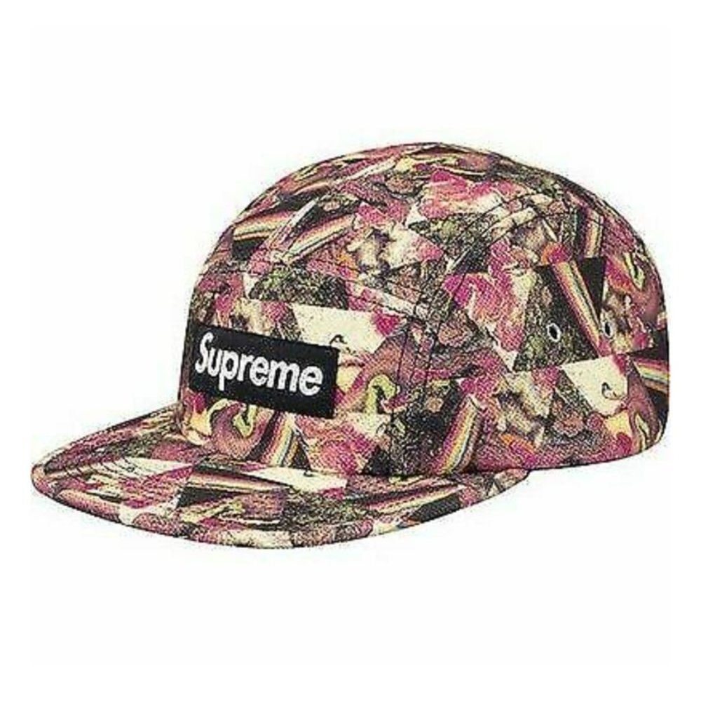 Rare Supreme x Liberty Art Fabrics collaboration F/W 13 Thorgerson Camp Cap